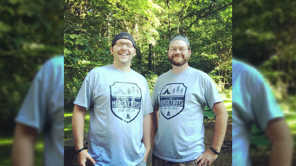 The Hersey Boys Camping