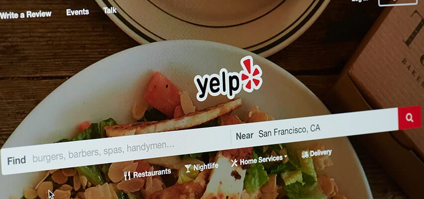 Yelp Screenshot