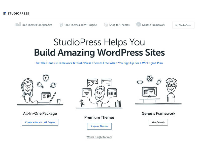 StudioPress Genesis WordPress Themes Screenshot