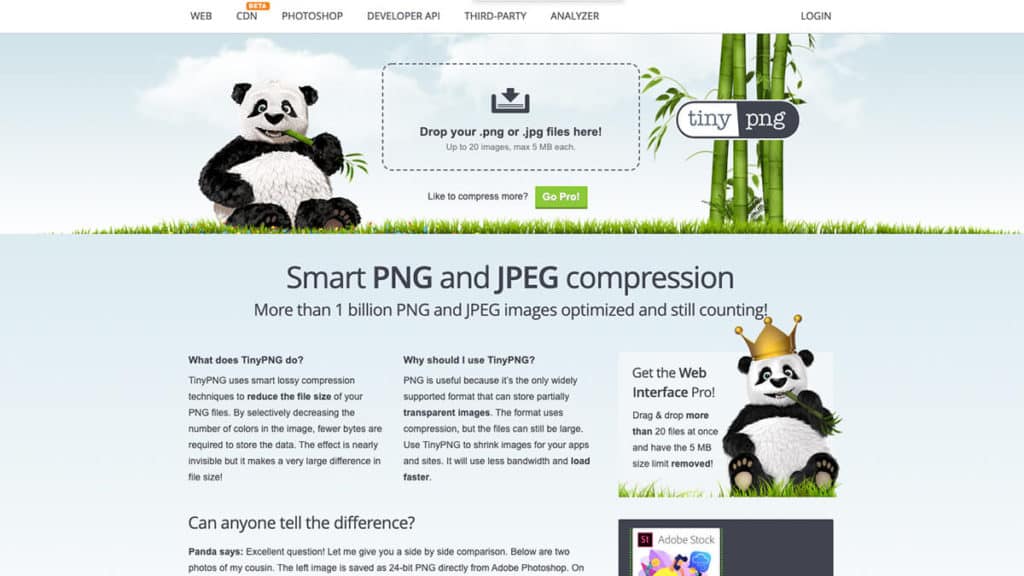 TinyPNG Image Optimization