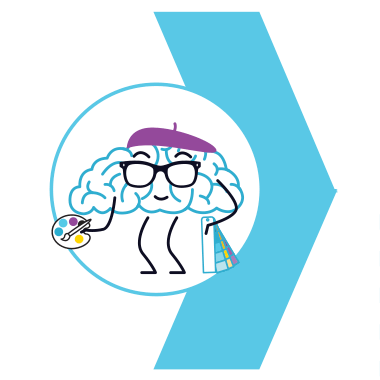 Caine the Brain Designing During Web Design Process
