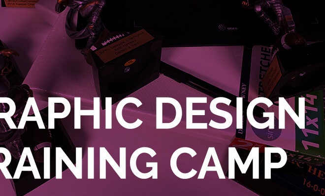 Graphic Design Training Camp - Eric Hersey Fantasy Football Trophies and Art supplies