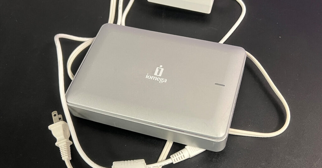 Eric Hersey's Crashed External Harddrive